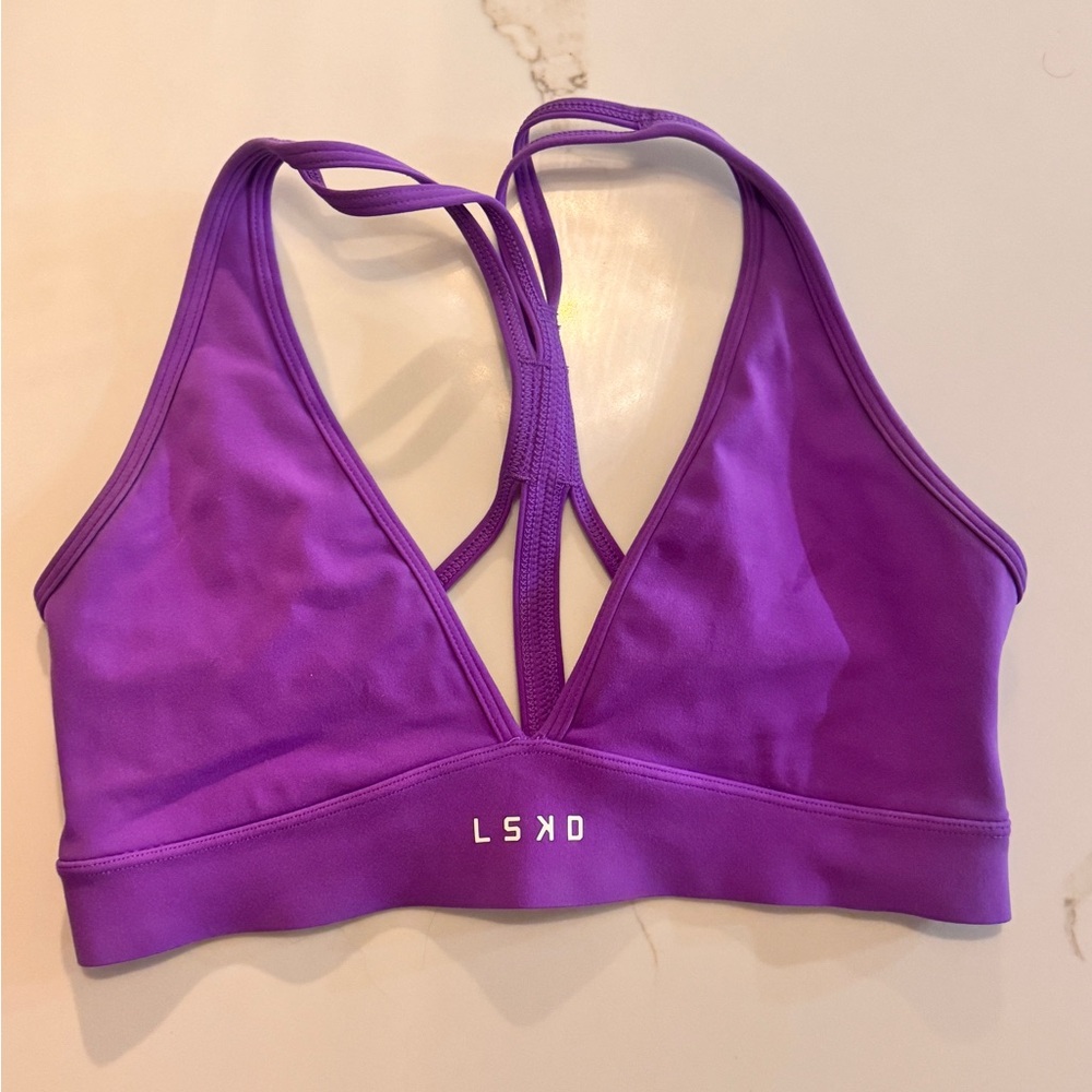 LSKD Vibrant Purple Activewear Top